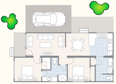 Kingsgate Village Normandy Floor Plan